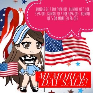 Memorial Day Weekend Sale! Up to 50% Off